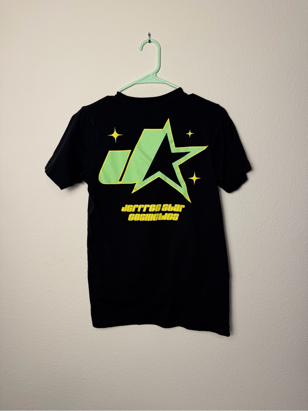 Jeffree star fashion t shirt black small